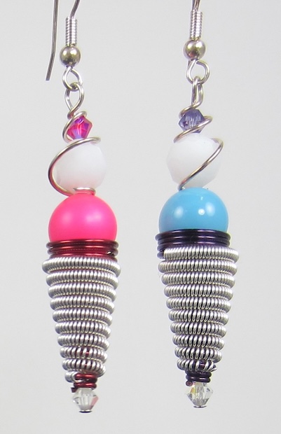 Ice Cream Cone Earrings